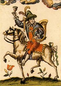 bavarian playing tarot, munich around 1765